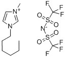 Molecular Structure of 382150-50-7 (1-HEXYL-3-METHYLIMIDAZOLIUM BIS(TRIFLUOROMETHYLSULFONYL)IMIDE)